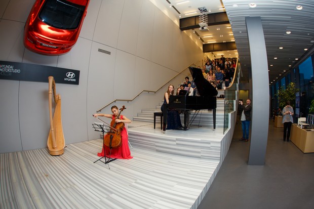 В Hyundai MotorStudio состоялся концерт студентов Московской консерватории