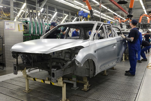 Российский завод Hyundai начал массовое производство кроссовера Creta