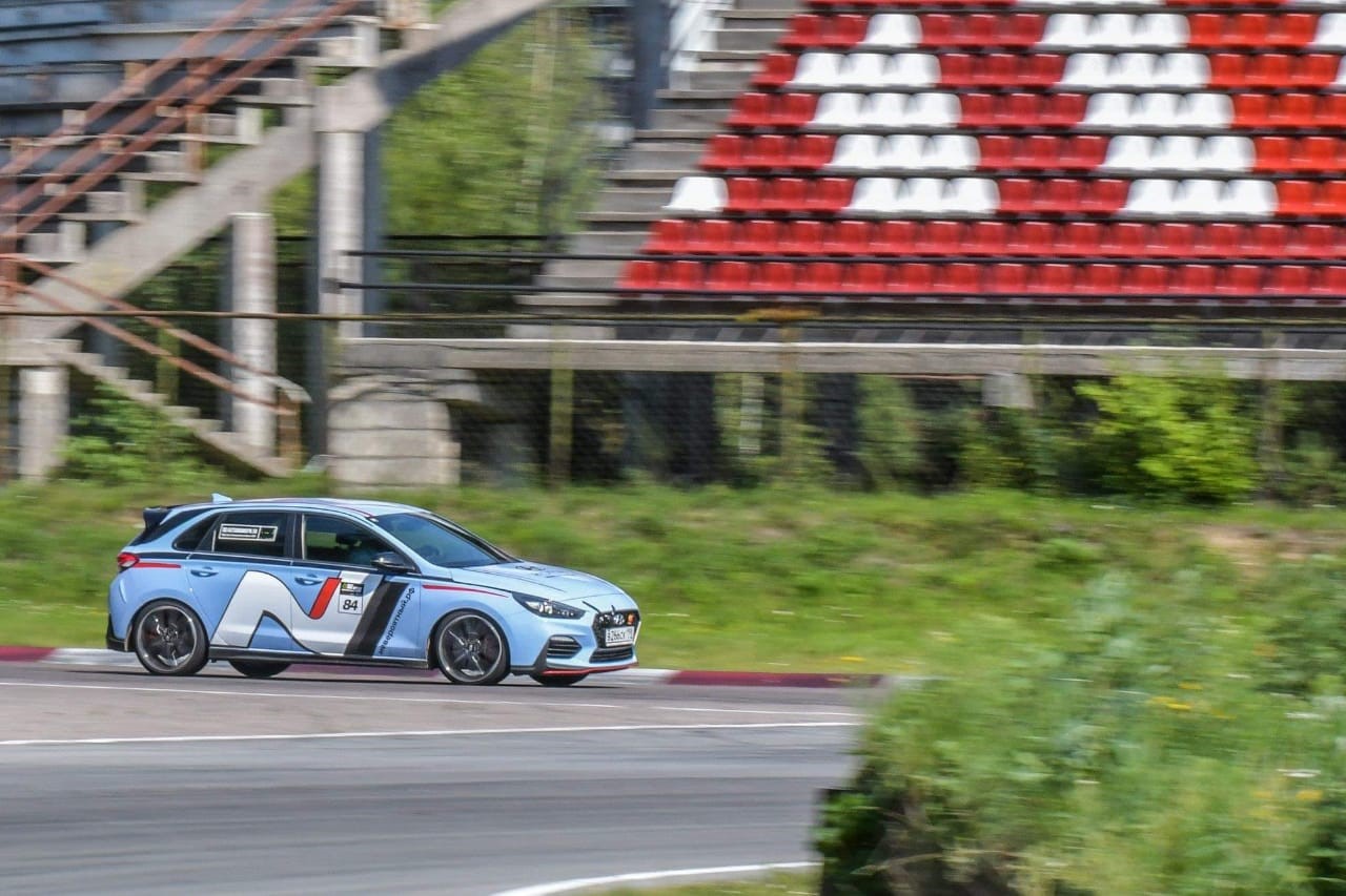 Hyundai i30 N вошел в четверку на гонках Baltic Time Attack Series в Латвии